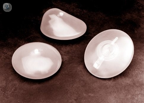 What are the different types of breast implant?
